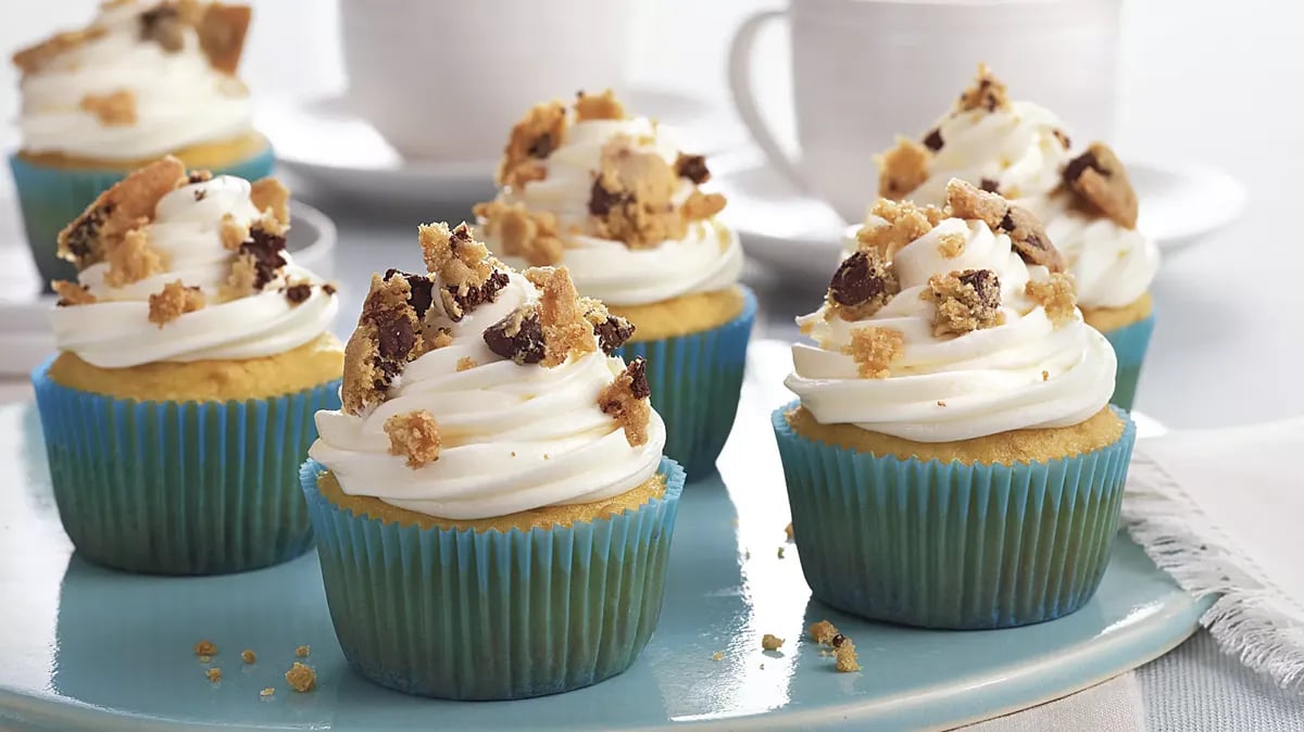 Chocolate Chip Cookie Cupcakes