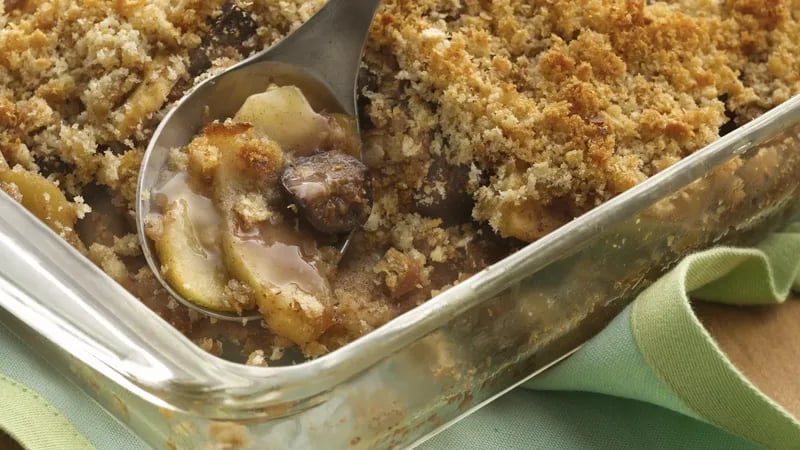 Apple-Fig Brown Betty