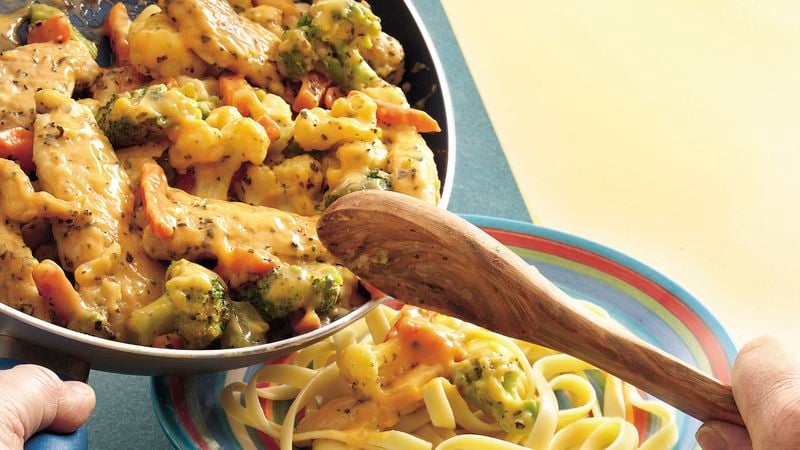 Cheesy Chicken and Vegetables