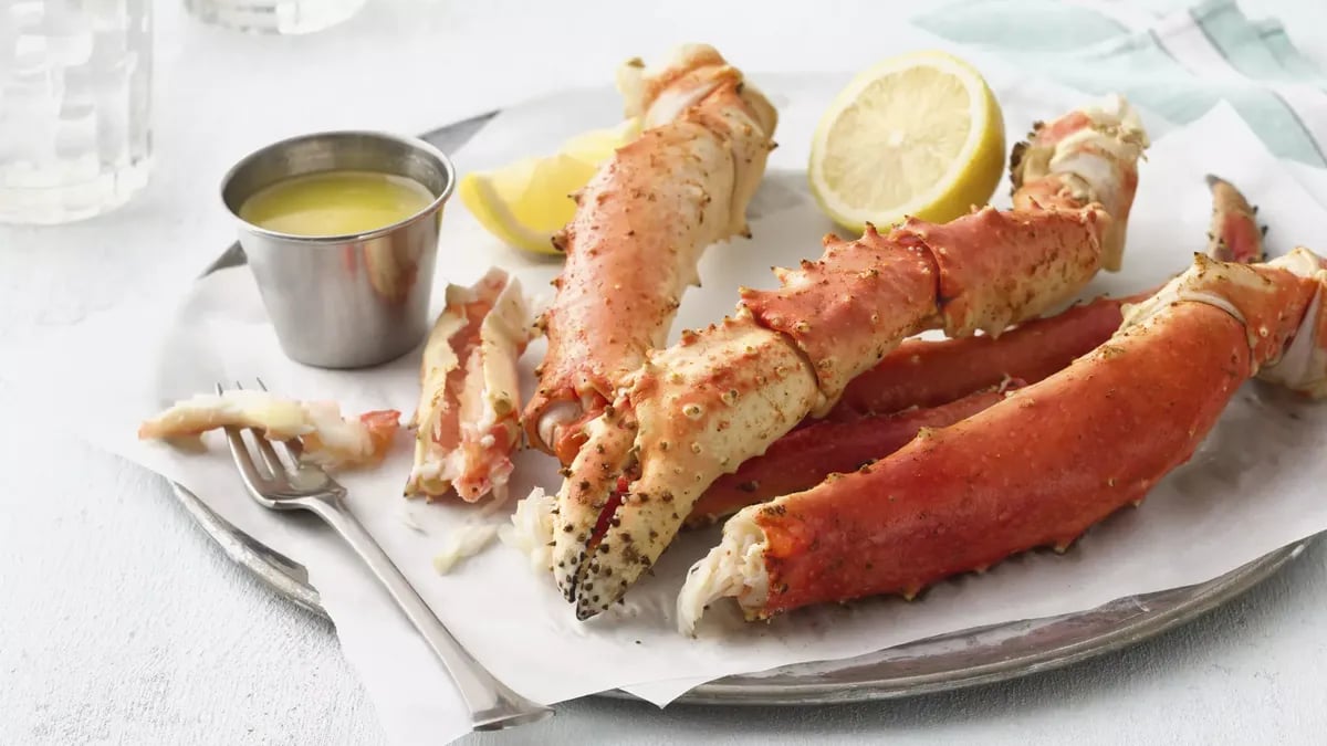 Boiled Crab Legs