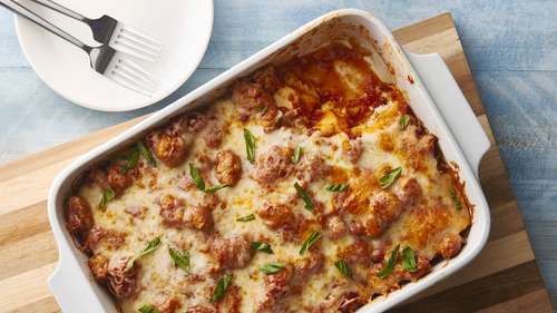 Italian Sausage and Ravioli Casserole-image