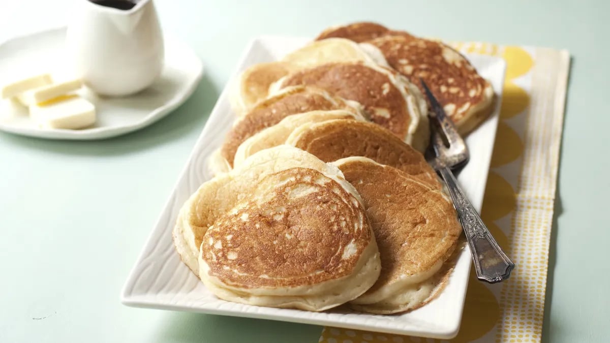 Vanilla Yogurt Pancakes