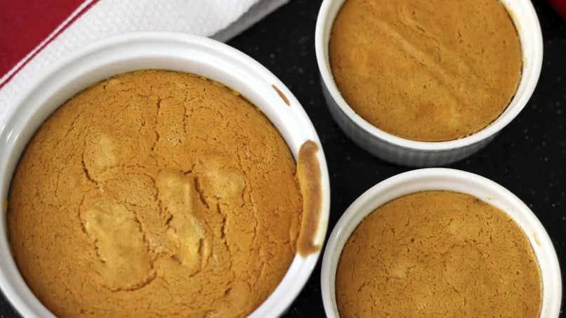 Pumpkin and Cream Cheese Soufflé