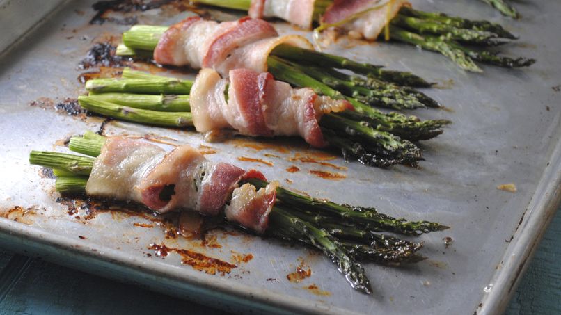 Asparagus Wrapped in Bacon