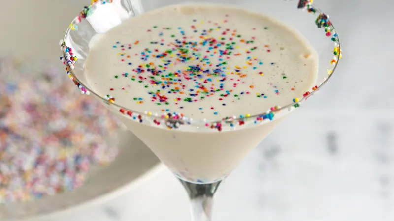 Sugar Cookie Martini Recipe BettyCrocker com
