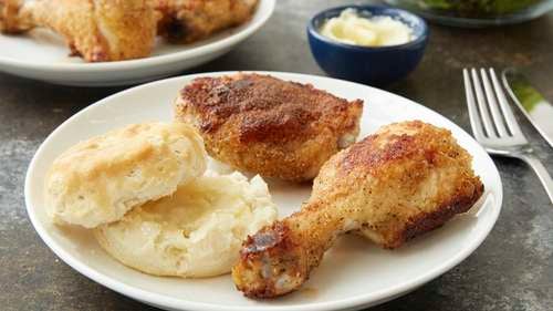 Buttery Pan Fried Biscuits - Cooking On The Ranch