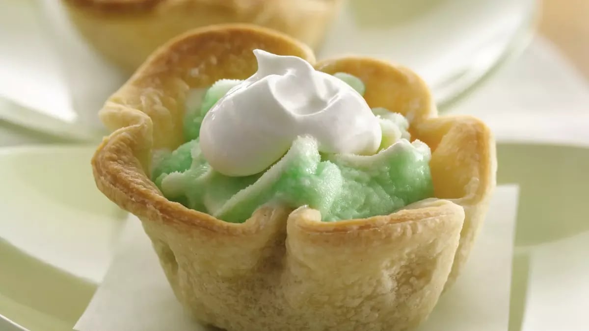 Lime Cooler Mini Ice Cream Pies