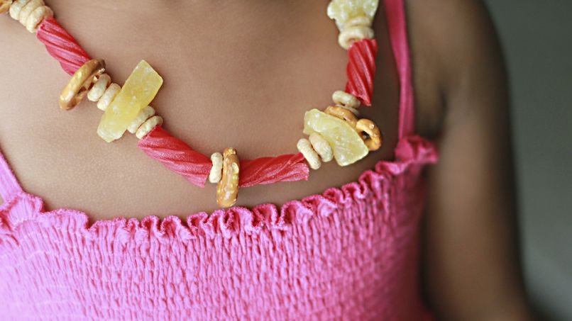 After-School Snack Necklace