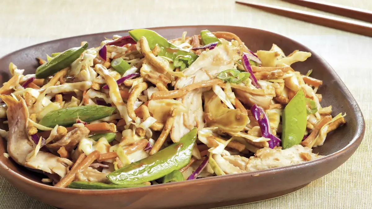 Crunchy Sesame Chicken Salad