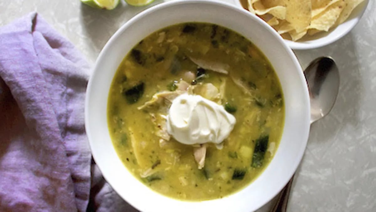 Spicy Chicken White Chili