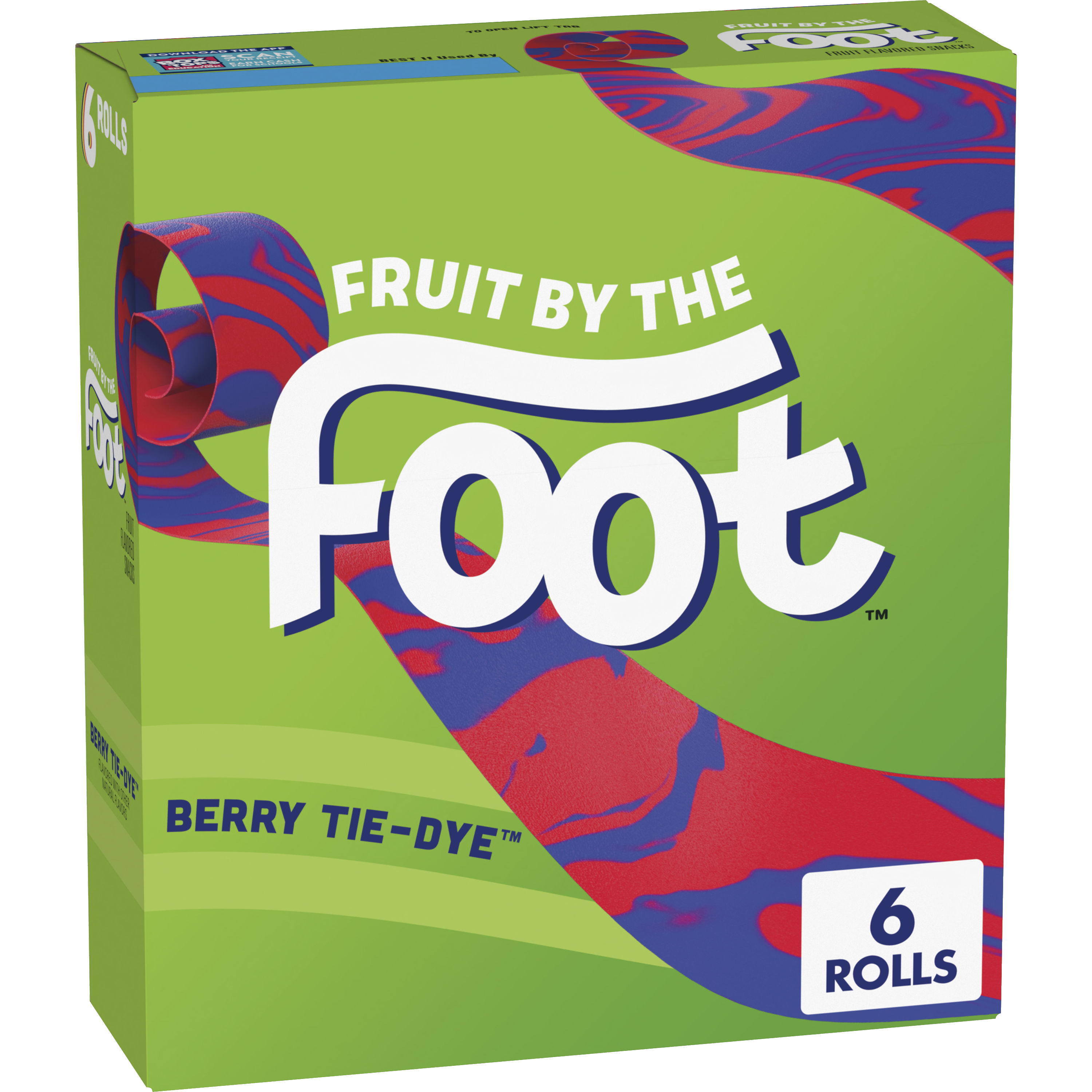 FRUITS　No.6　ビューティービースト Berry Tie-Dye Flavor | Gummy Fruit Candy | Fruit by the Foot