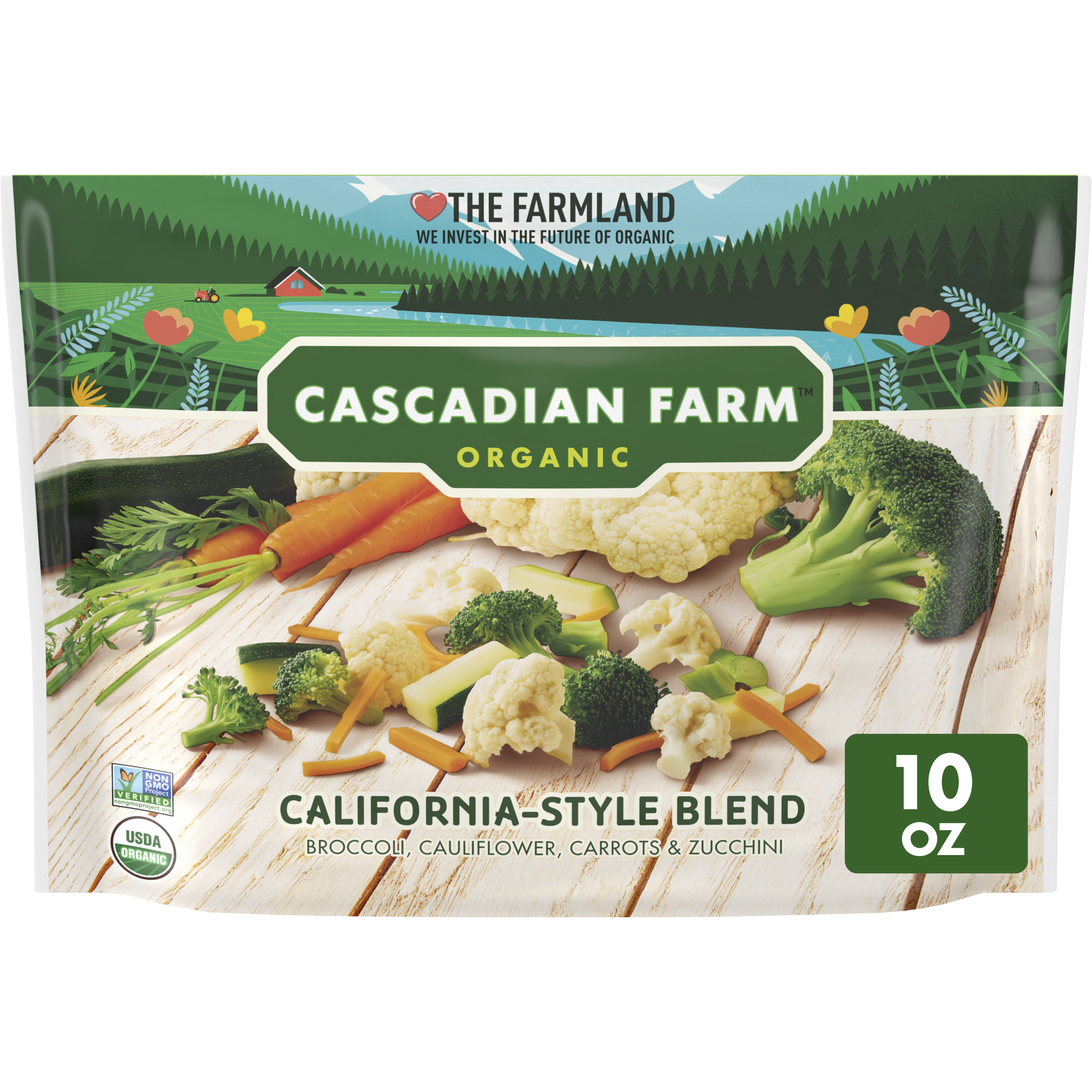 Frozen California Style Blend Vegetables | Cascadian Farm Organic Frozen California Style Blend Vegetables | Cascadian Farm Organic