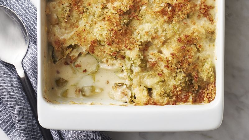 Cheesy Brussels Sprouts Casserole
