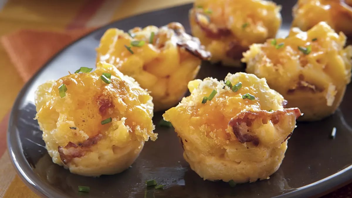 Bacon Mac ’n’ Cheese Bites