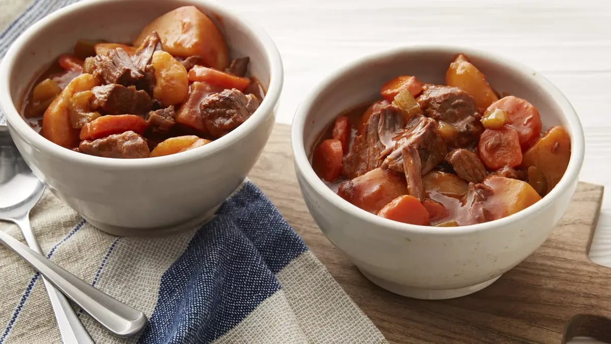 Slow-Cooker Old-Fashioned Beef Stew