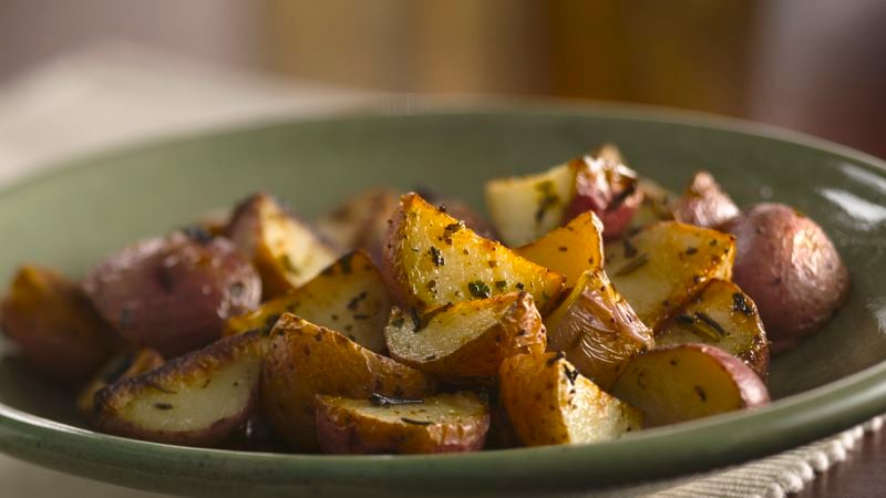 Grilled Herbed New Potatoes
