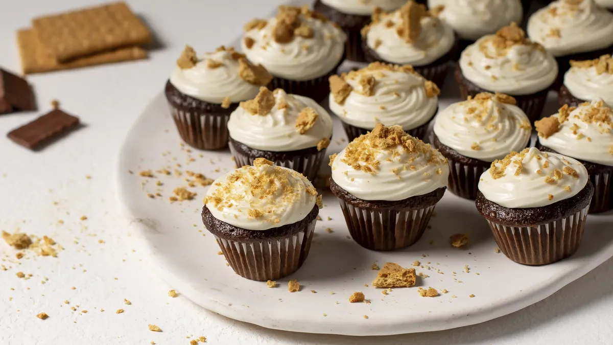 S’mores Mini Cakes