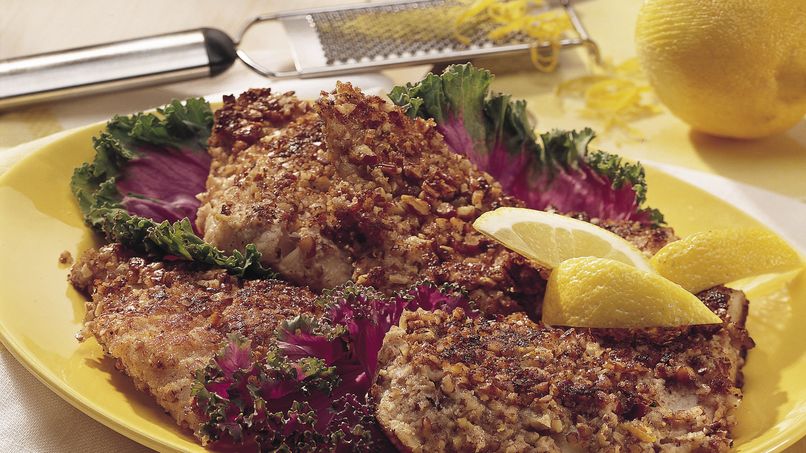 Pecan-Crusted Fish Fillets