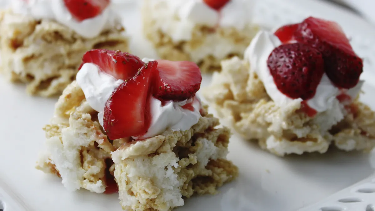 Strawberry Shortcake Chex Treats