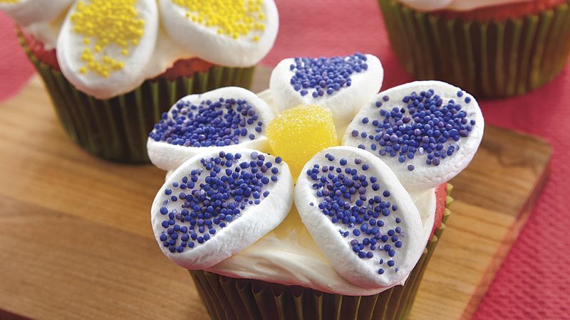 May Flowers Cupcakes