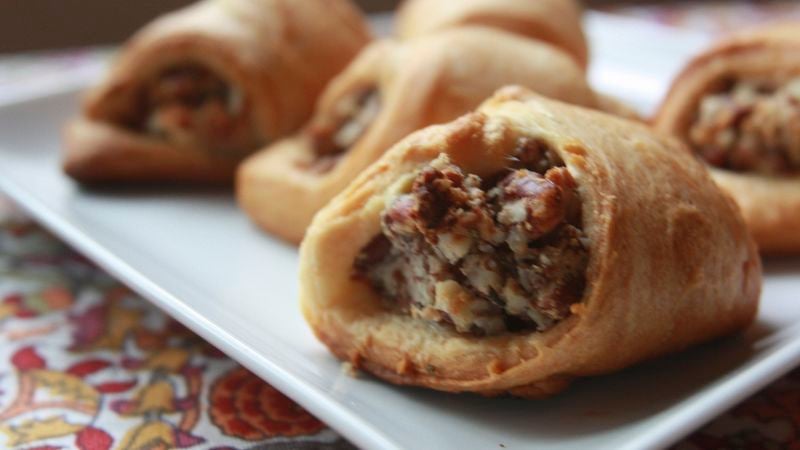 Goat Cheese, Pecan and Rosemary-Filled Rugelach