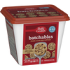 Betty Crocker Batchables Chocolate Chip Cookie Mix, Mix and Bake 4 to 24 per batch, 28 oz. - Left Front-3D