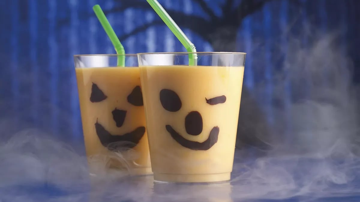 Jack-o’-Lantern Smoothies