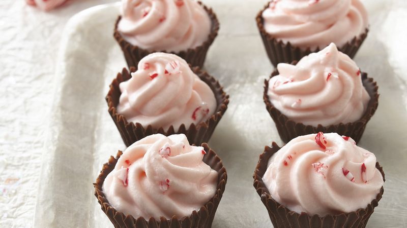 Peppermint Mousse Cups