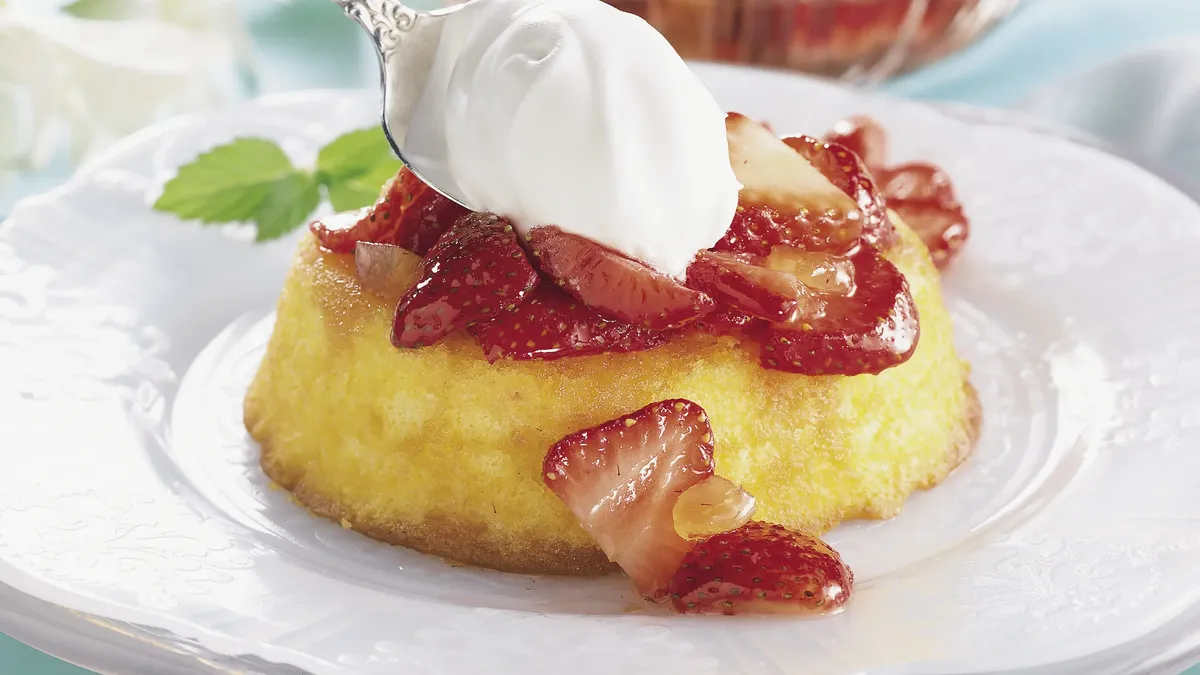 Gingered Strawberry Shortcakes