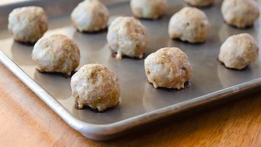 The Simple Scoop Hack For Perfectly Portioned Meatballs