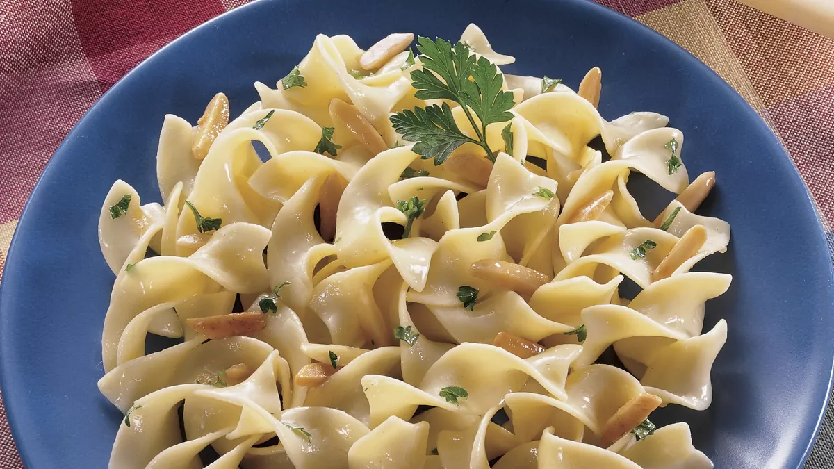 Noodles with Browned Butter and Toasted Almonds