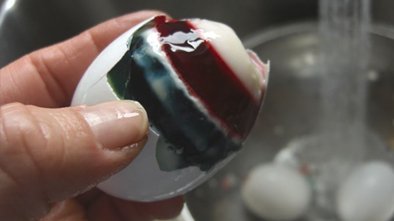 Cómo Hacer Huevos de Gelatina Multicolores para Easter