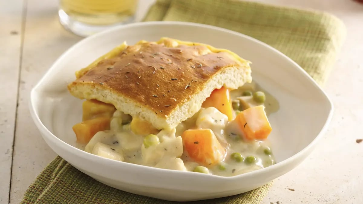 Chicken and Butternut Squash Pot Pie