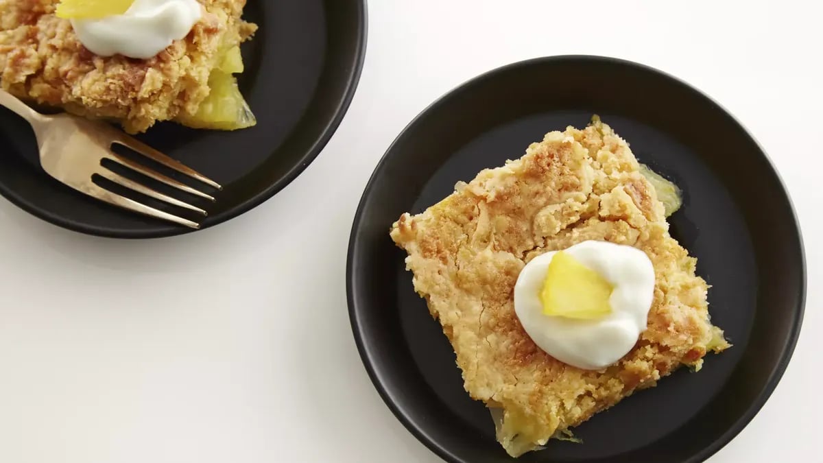 Pineapple-Coconut Dump Cake