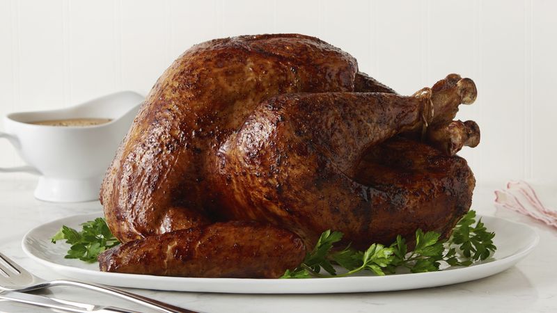 Soy- and Butter-Basted Turkey