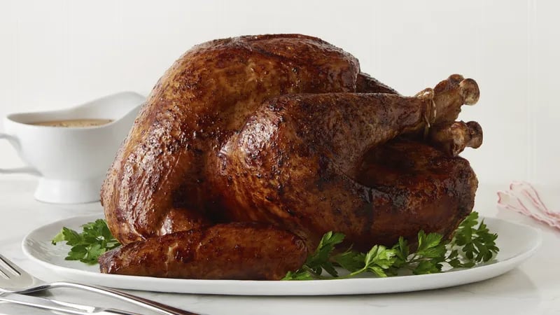 Soy- and Butter-Basted Turkey