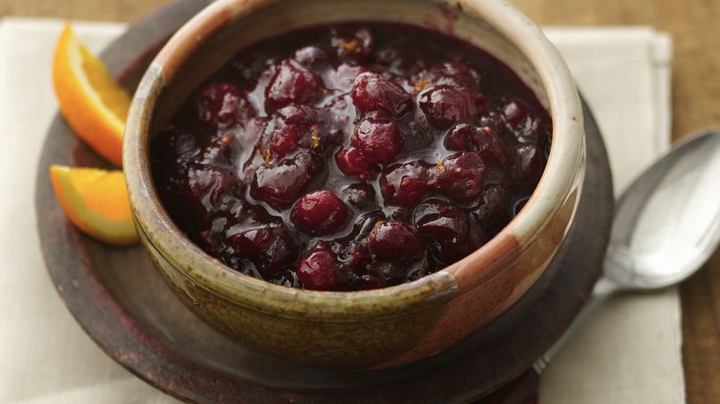 Salsa de Arándanos para Thanksgiving