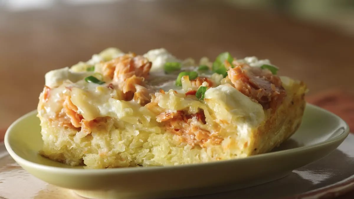 Smoked Salmon Breakfast Bake