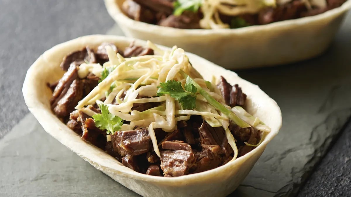 Instant Pot Korean Beef Tacos