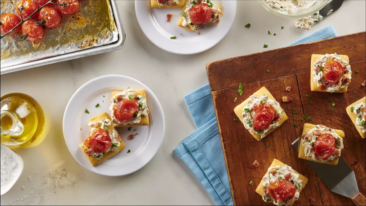 BLT Crescent Tartlets