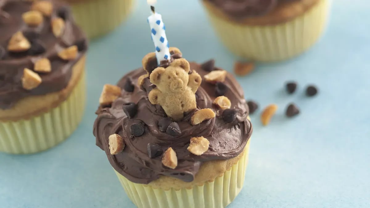 Teddy Bear Cupcakes