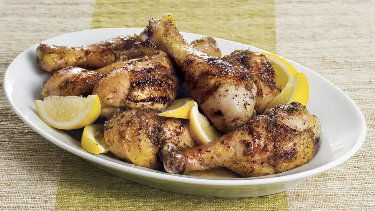 Lemon-Thyme Chicken Legs