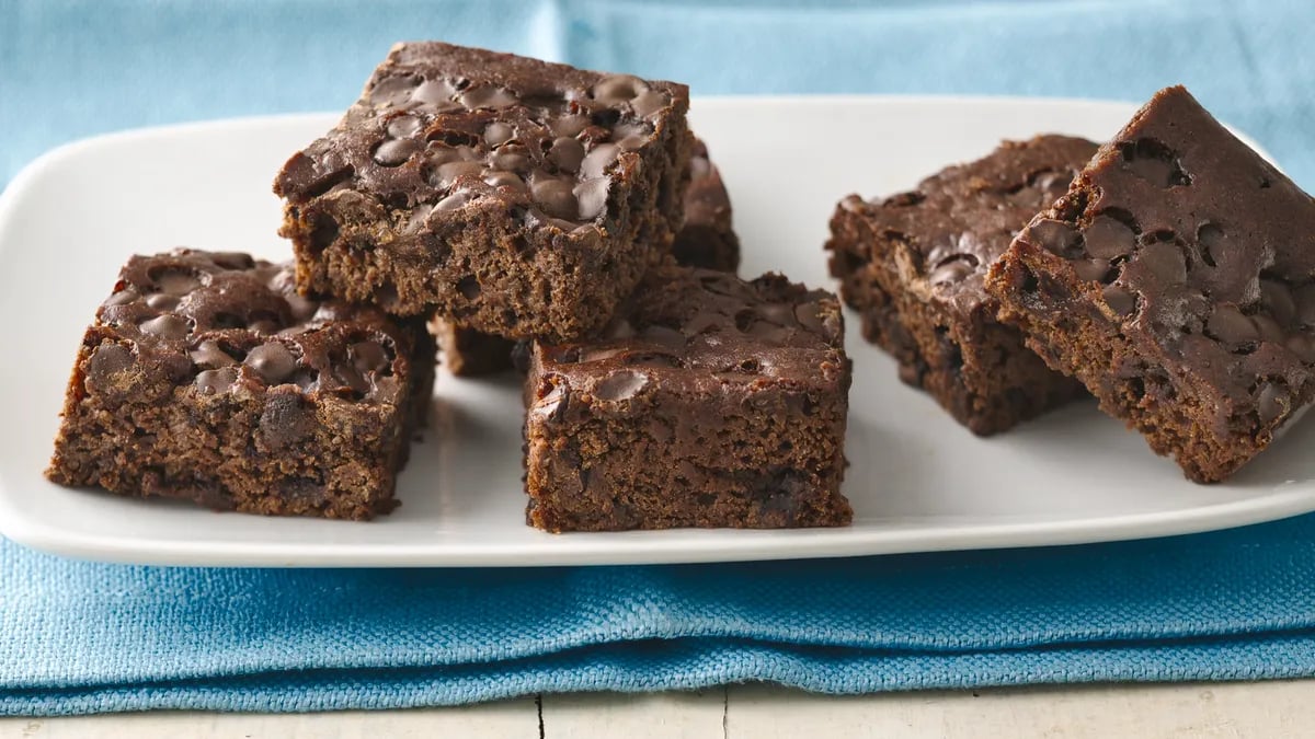 Vegan Double Chocolate Brownies