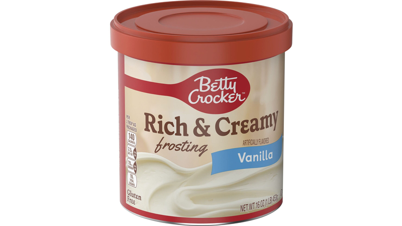 Betty Crocker Vanilla Rich Creamy Frosting BettyCrocker