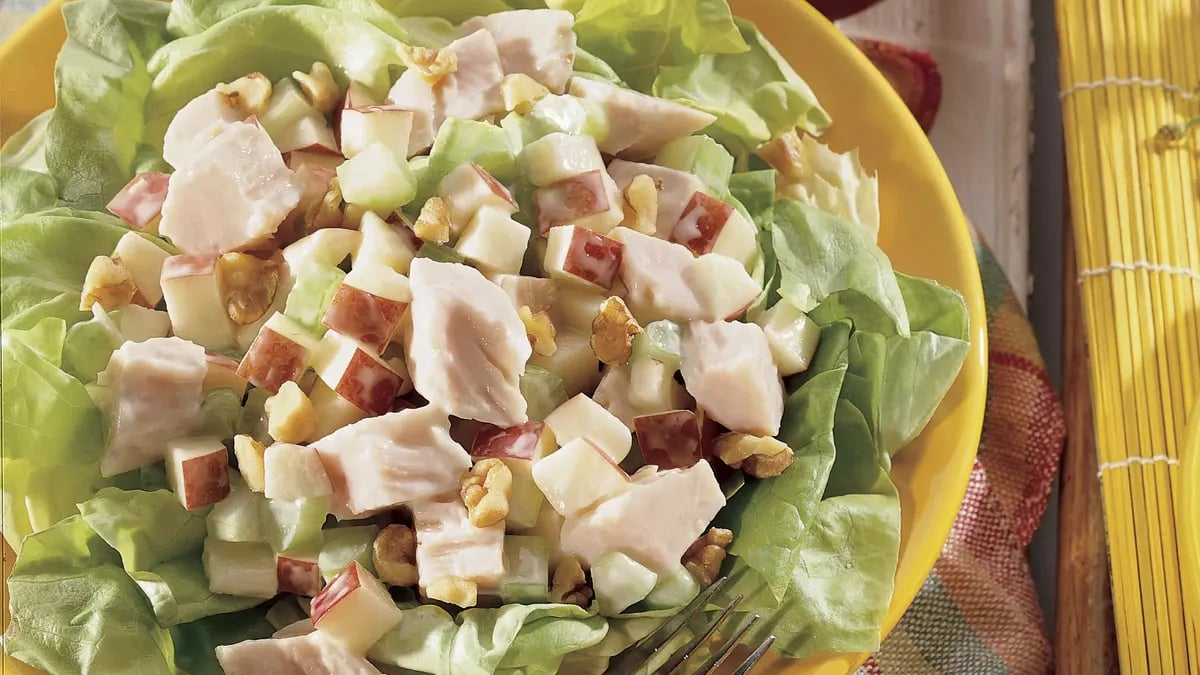 Smoked Turkey Waldorf Salad