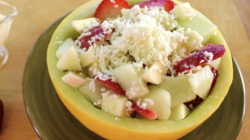 Summer Fruit Salad with Cheese