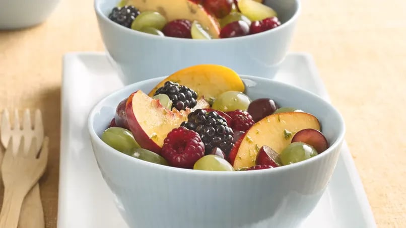 Gluten-Free Refreshing Ginger Fruit Salad