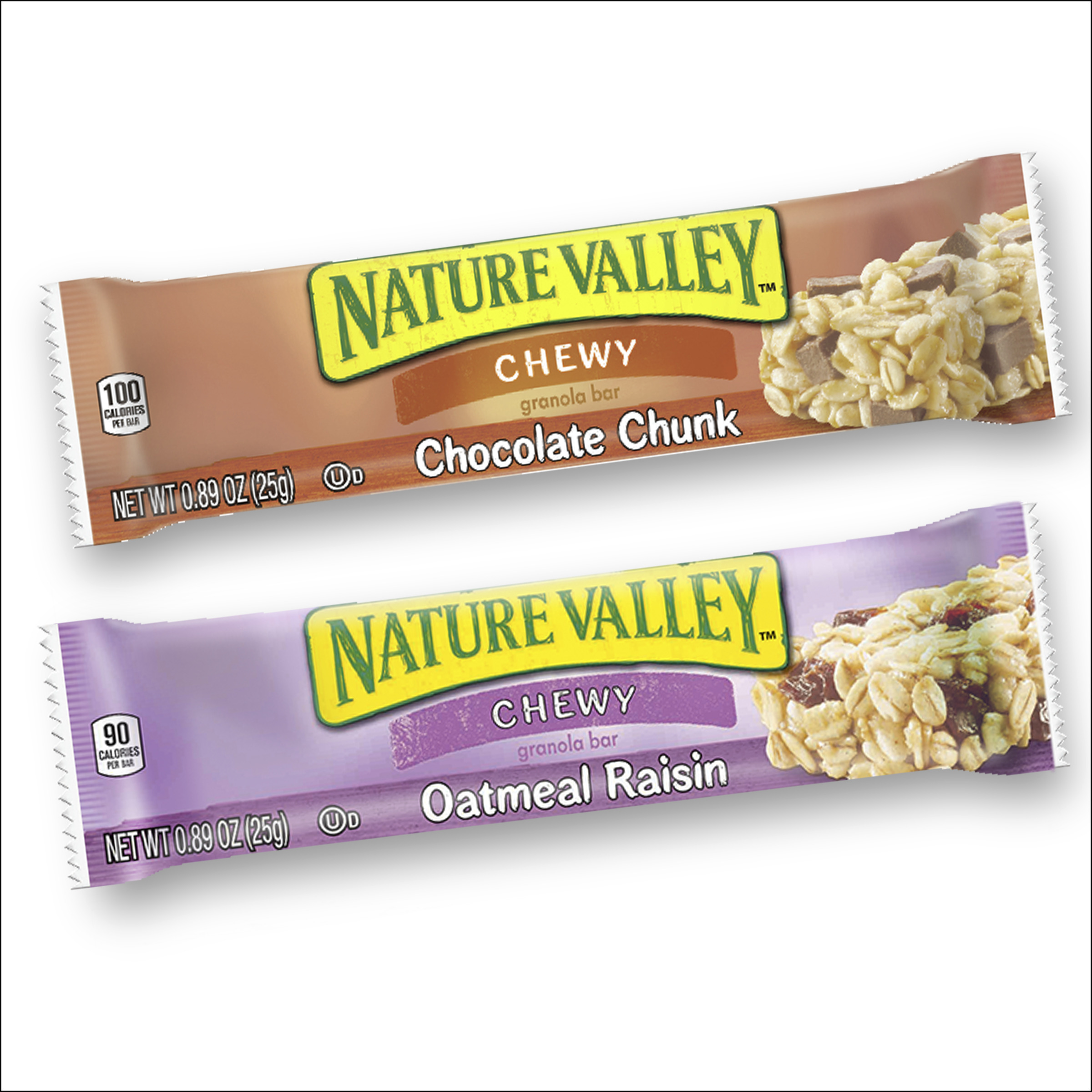 Nature Valley™ Chewy Granola Bars Variety Pack Chocolate Chunk and Oatmeal  Raisin (120 ct) 0.89 oz