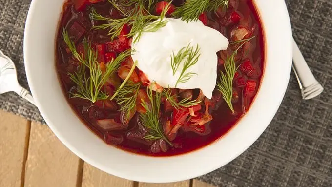 Spicy Borscht Soup