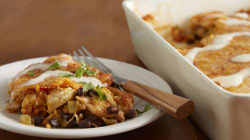 Easy Chicken Enchilada Casserole-image